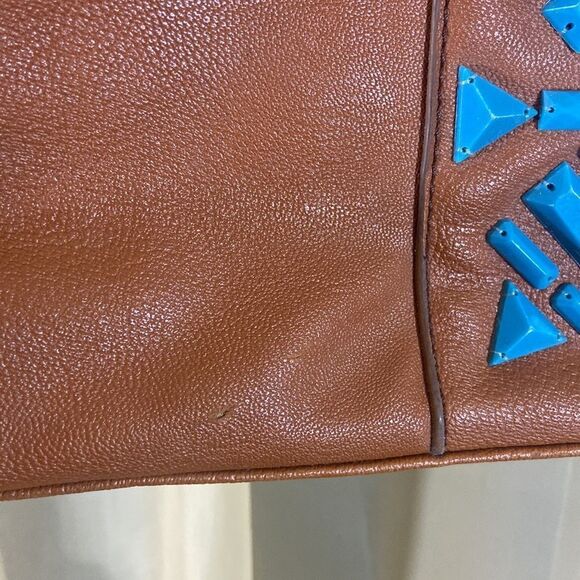 2pc NINE CO & IMAN WOMEN BAGS BROWN - Picture 5 of 16